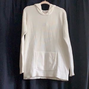 LIZ CLAIborne hooded pullover sweater Sz L